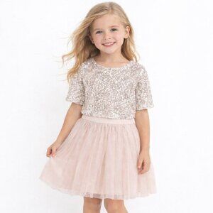 ZUNIE‎ Sequin Top and Tulle Skirt Set Girls Size 8